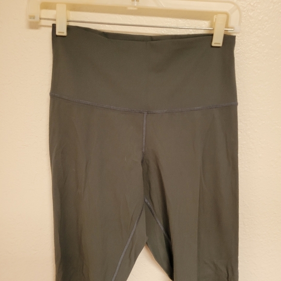 Everlane The Perform Sculpt Legging Forest Green Small Crop Yoga Workout Gym - Picture 4 of 5